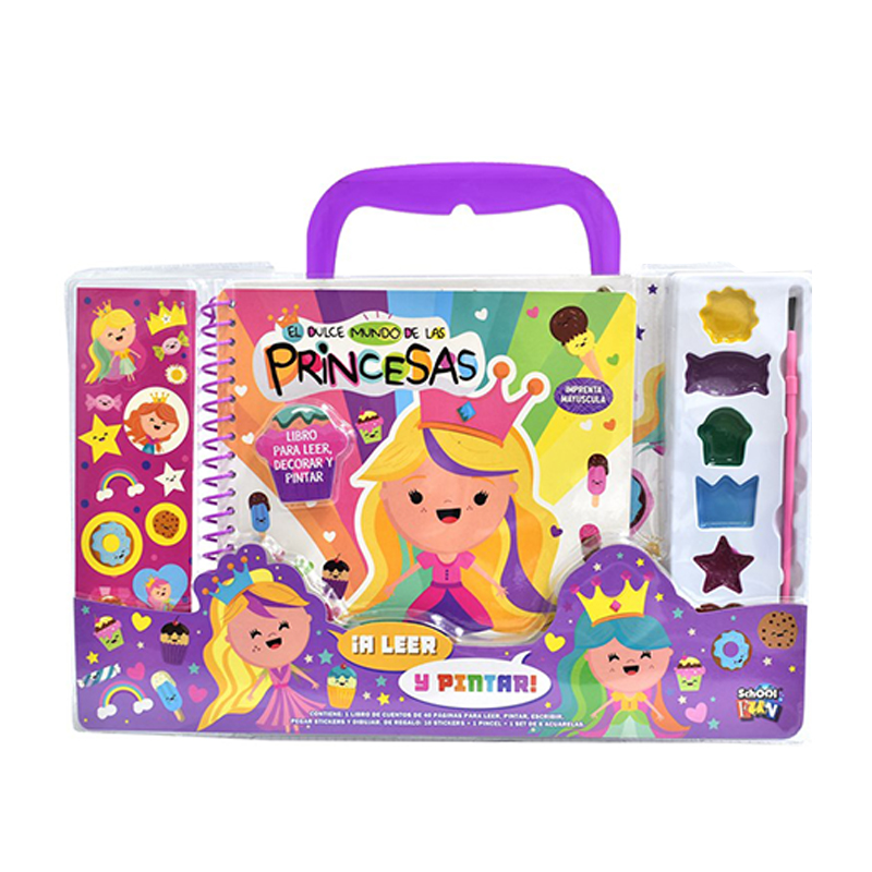 LIBRO DIDACTICO- EL DULCE MUNDO DE LAS PRINCESAS