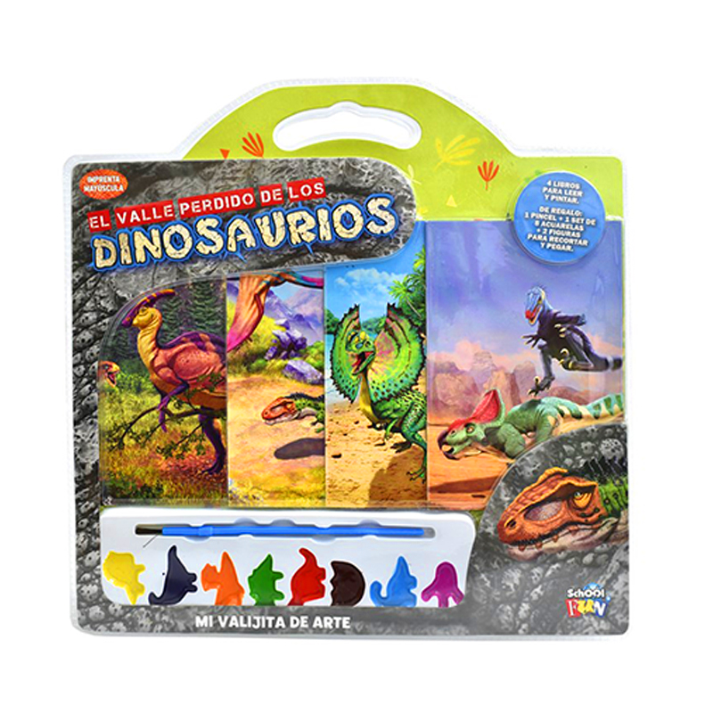 LIBRO DIDACTICO - EL VALLE PERDIDO DE LOS DINOSAURIOS