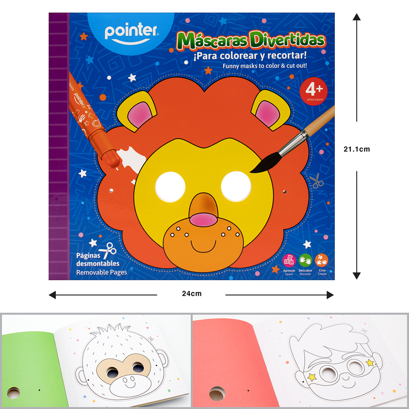 LIBRO MASCARAS DIVERTIDAS