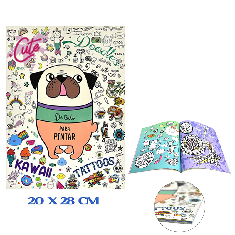 LIBROS DE COLOREAR- DE TODO P/ PINTAR - 32PAG