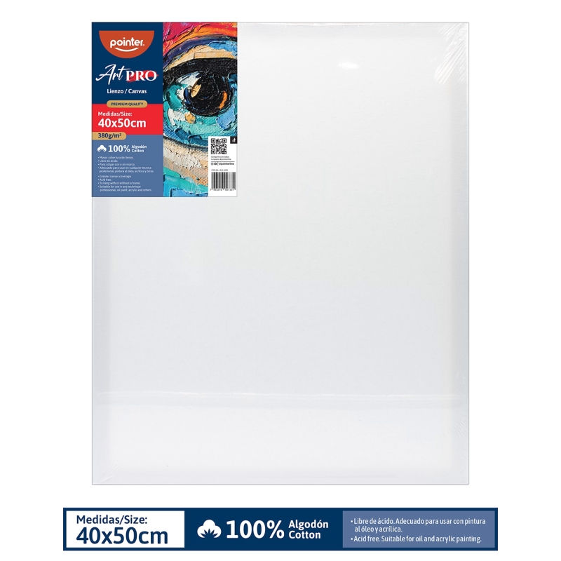 LIENZO BLANCO - 40x50CM