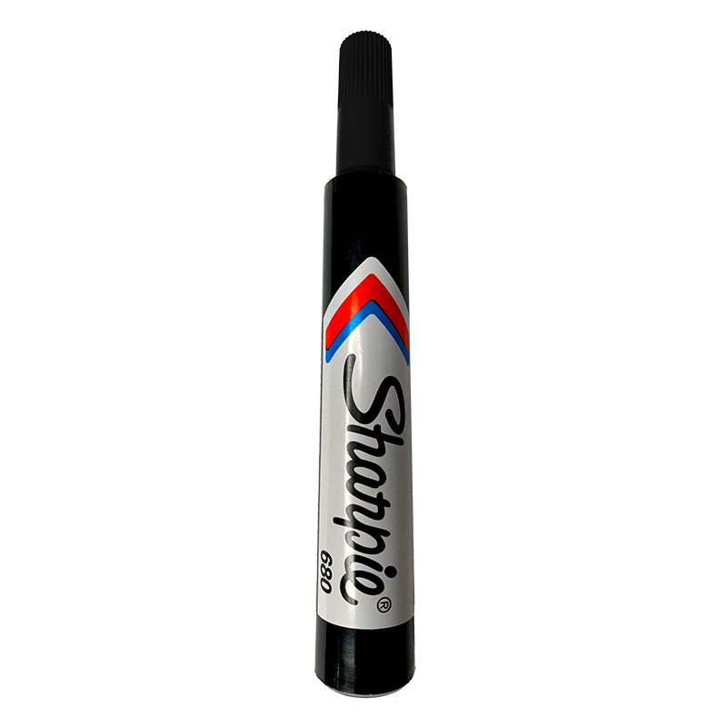 MARCADOR SHARPIE PERMANENTE 680 NEGRO X1