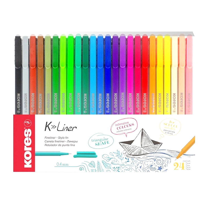 MARCADORES K-LINER SURTIDOS x24PZS