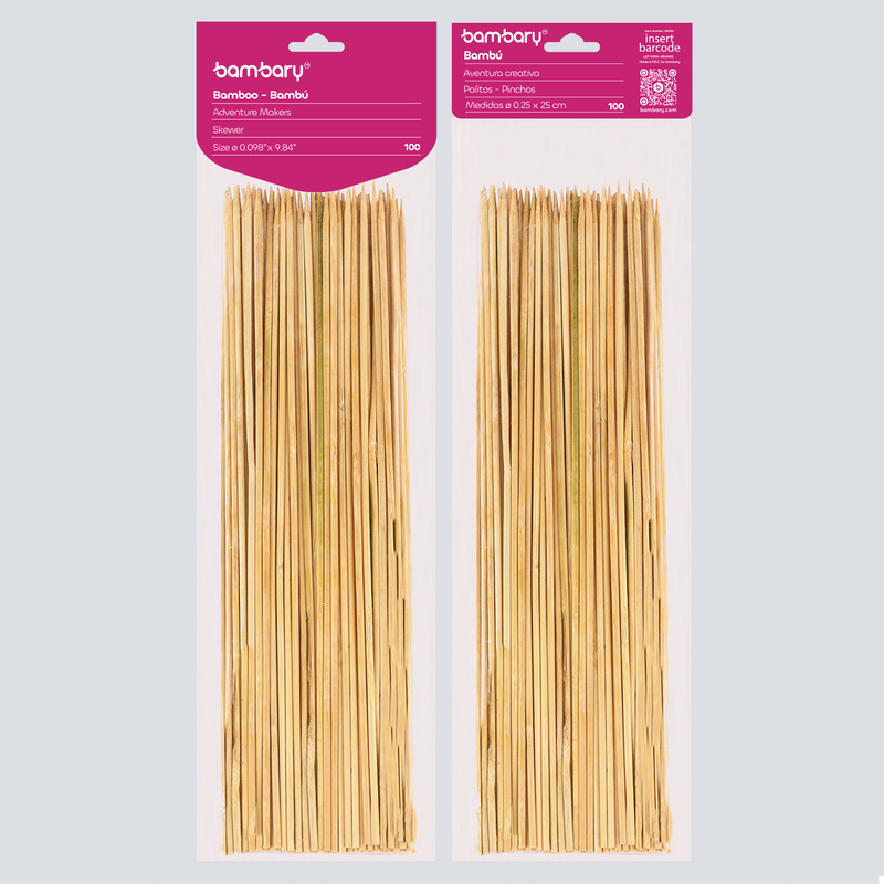 PALITOS DE MADERA x100UND