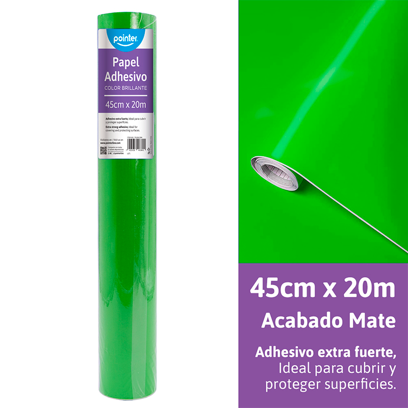 PAPEL CONTAC VERDE