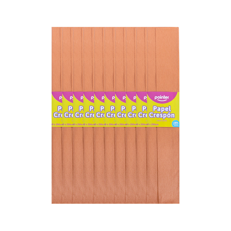 PAPEL CREPE MARRON
