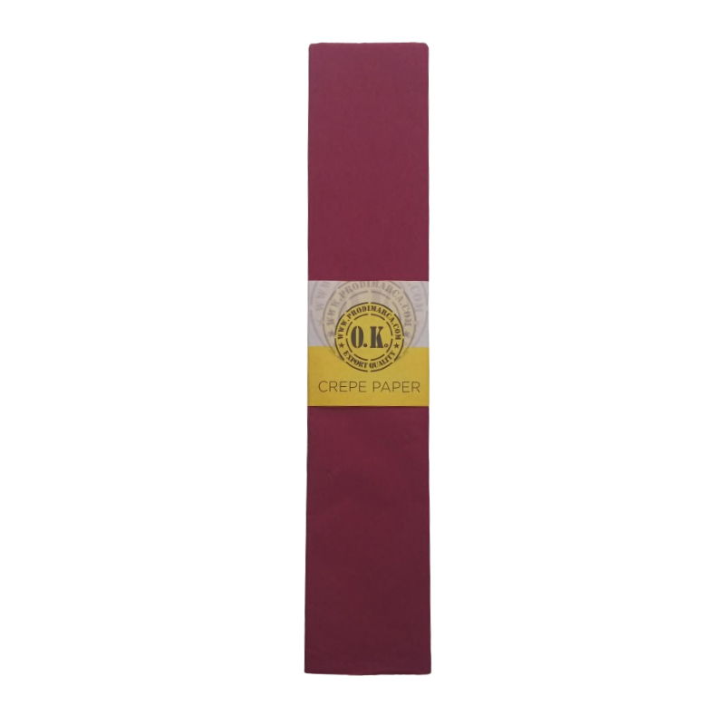 PAPEL CREPE VINO TINTO