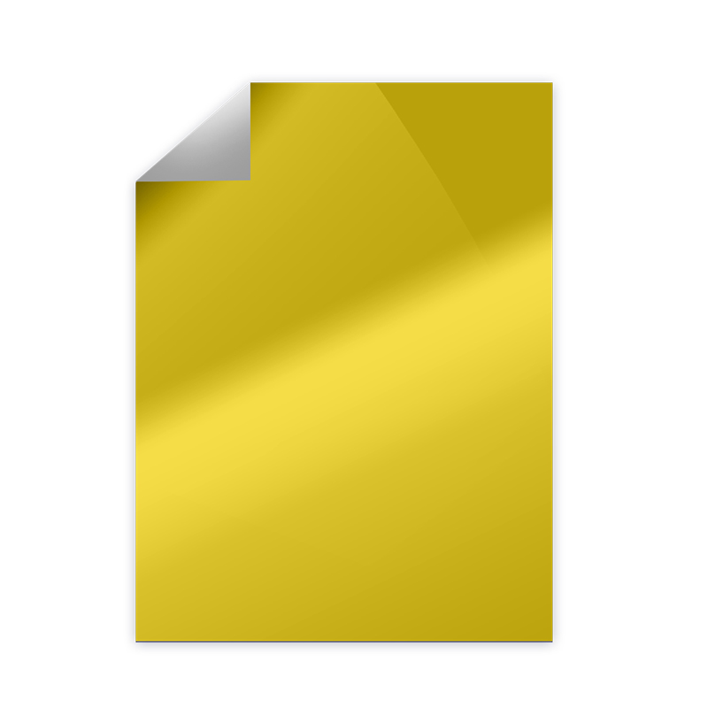 PAPEL LUSTRILLO AMARILLO BANDERA