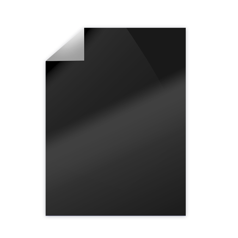 PAPEL LUSTRILLO NEGRO EBANO