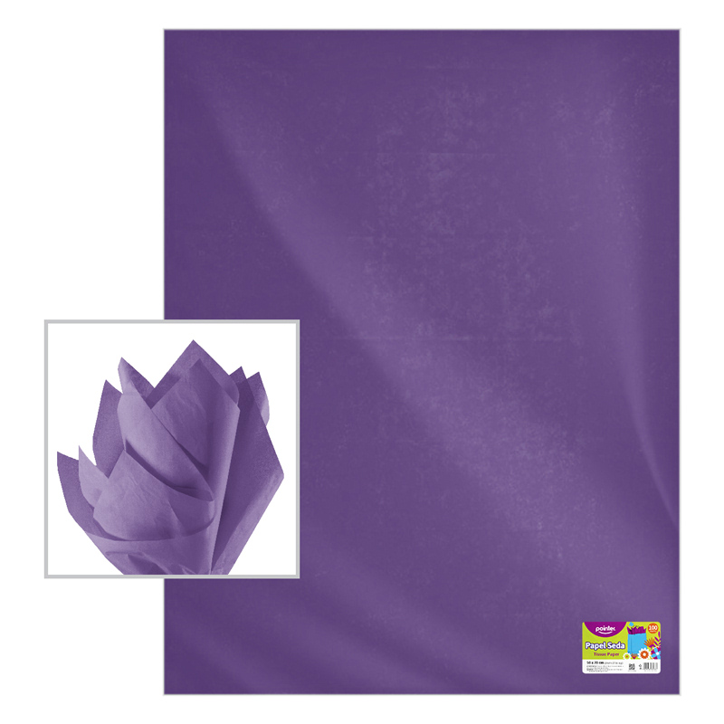 PAPEL SEDA MORADO