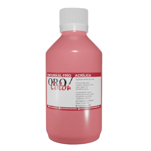 PINTURA AL FRIO ROSADO 250ML