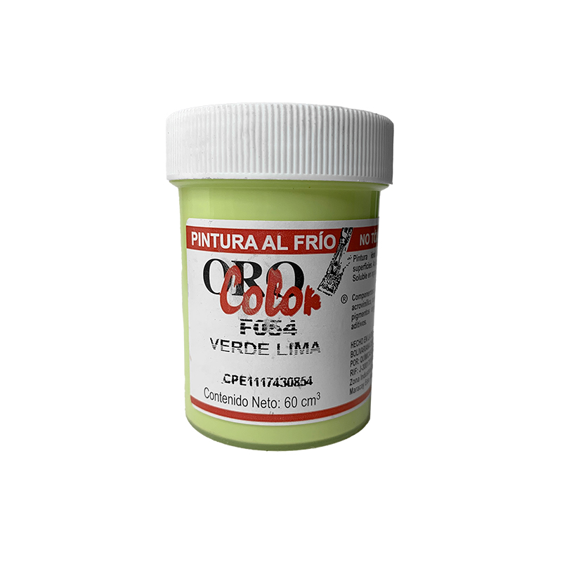 PINTURA AL FRIO VERDE LIMA 60ML