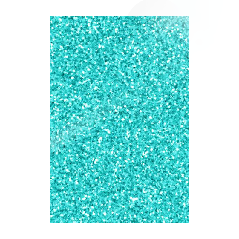 FOAMY ESCARCHADO VERDE AGUAMARINA - DOBLECARTA 30x40CM