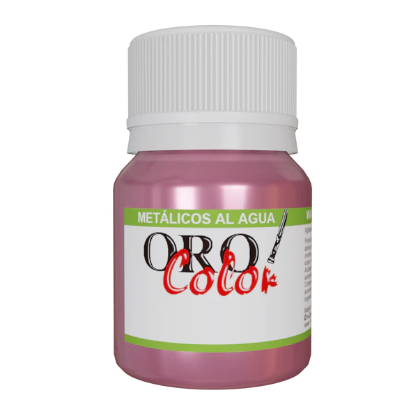 PINTURA METALICOS AL AGUA ORO ROSA 30ML