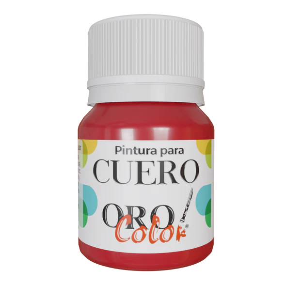 PINTURA PARA CUERO ROJO INTENSO 30ML 
