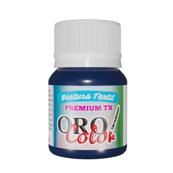 PINTURA TEXTIL PREMIUM AZUL REY 30ML