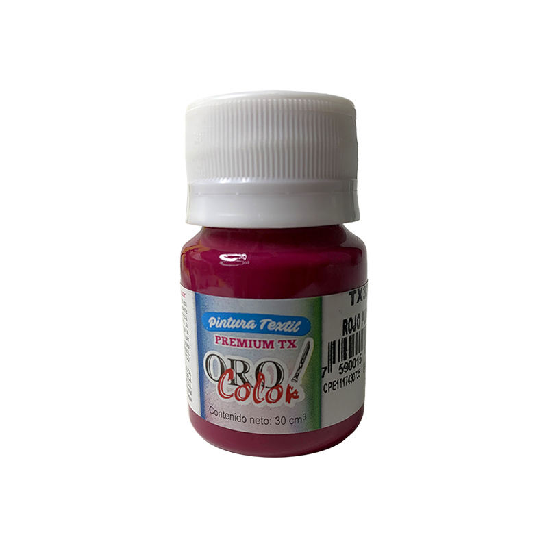 PINTURA TEXTIL PREMIUM ROJO PURPURA 30CM