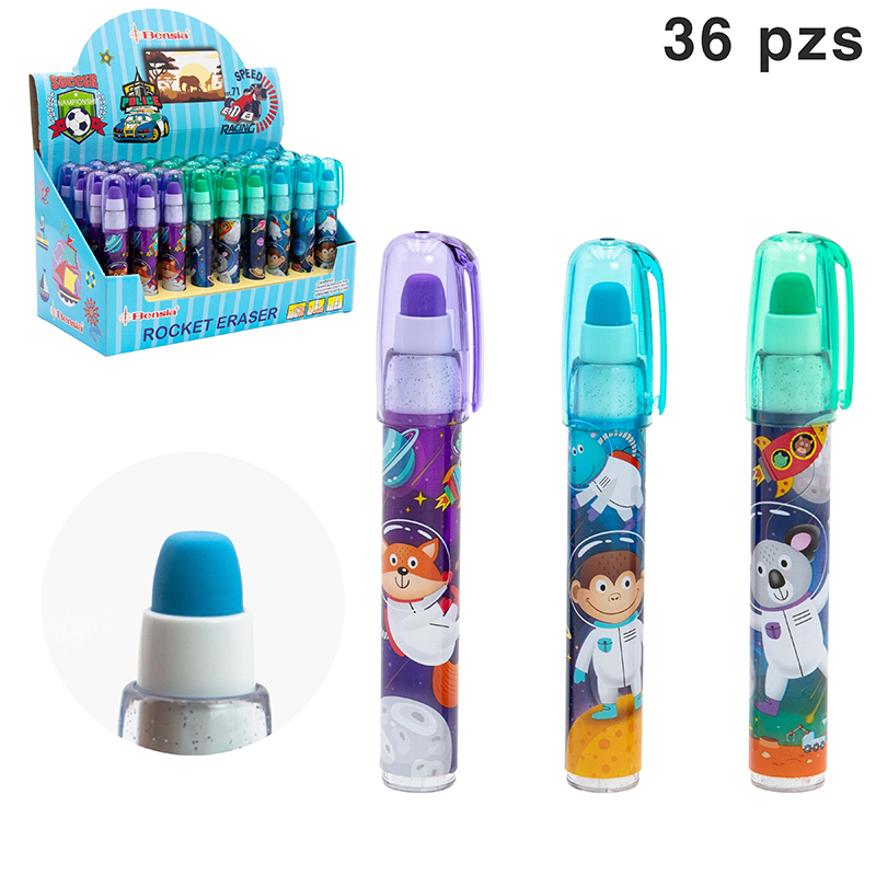 PORTAGOMA ANIMALES ASTRONAUTAS