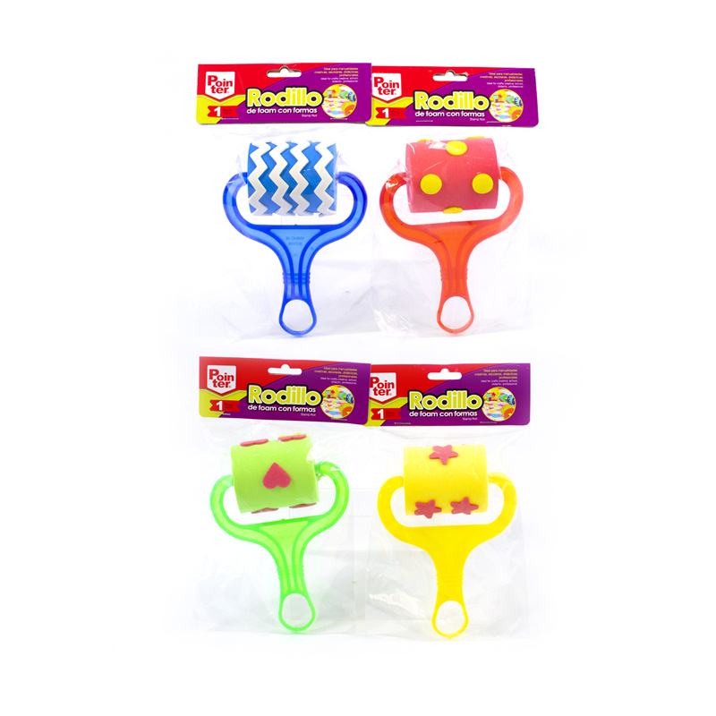 RODILLO DE FOAMI CON FORMAS