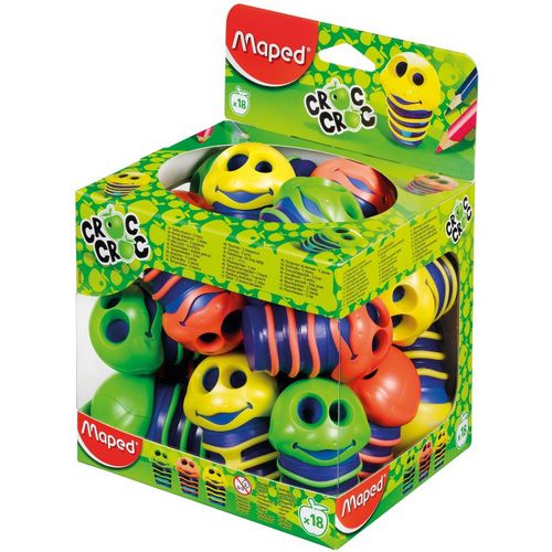 SACAPUNTAS CROC CROC 2 AGUJEROS 