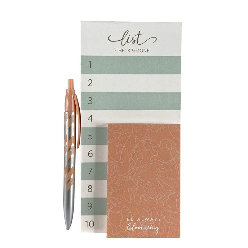 SET LIBRETA DE APUNTES INCLUYE BOLIGRAFO