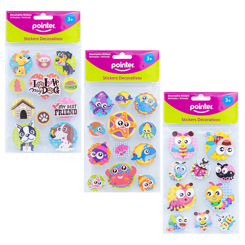 STIKERS (FIGURAS DE ANIMALES)