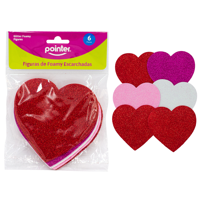 FIGURAS DE FOAMY (CORAZON)