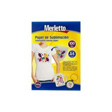PAPEL DE SUBLIMACION 100G - A4 x100 HOJAS