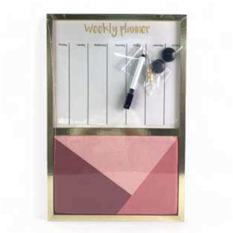 TABLERO PLANIFICADOR 28x42CM + IMANES, PINES Y MARCADOR