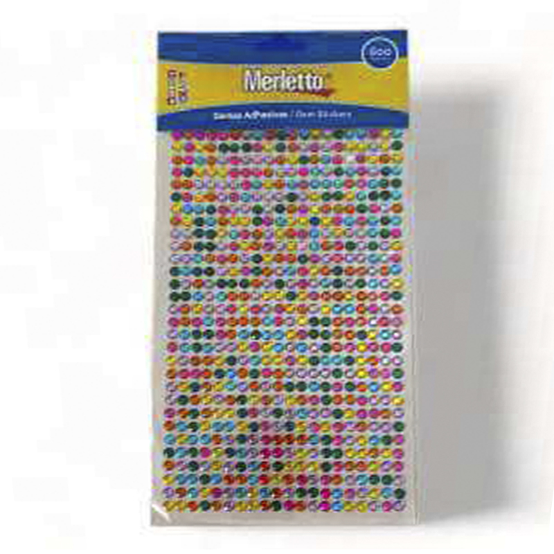 PEGATINAS DE GEMAS x600PZAS  