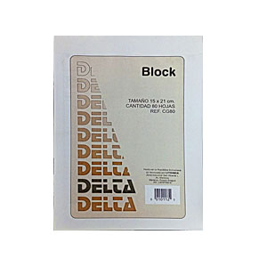BLOCK DE FACTURA 80 HOJAS 