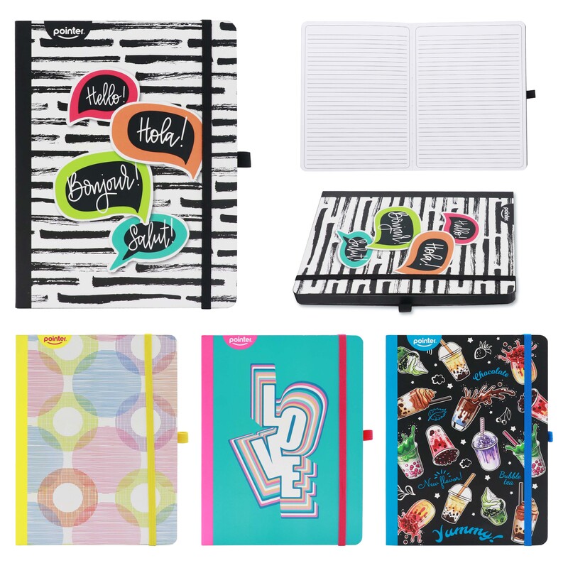 LIBRETA DE APUNTES A5 - x100 HOJAS BLANCAS