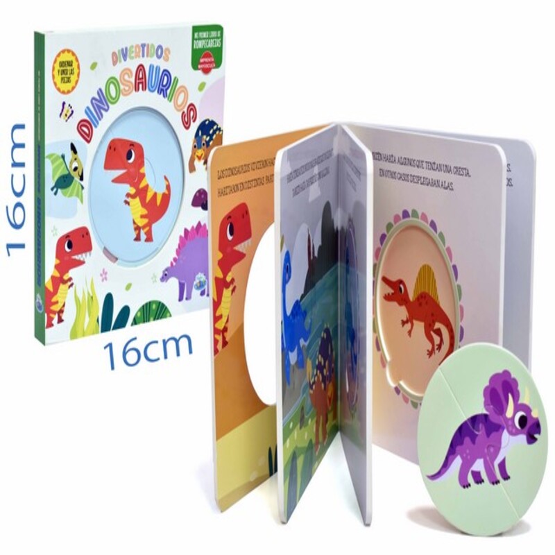 LIBRO DIDACTICO -DIVERTIDOS DINOSAURIOS