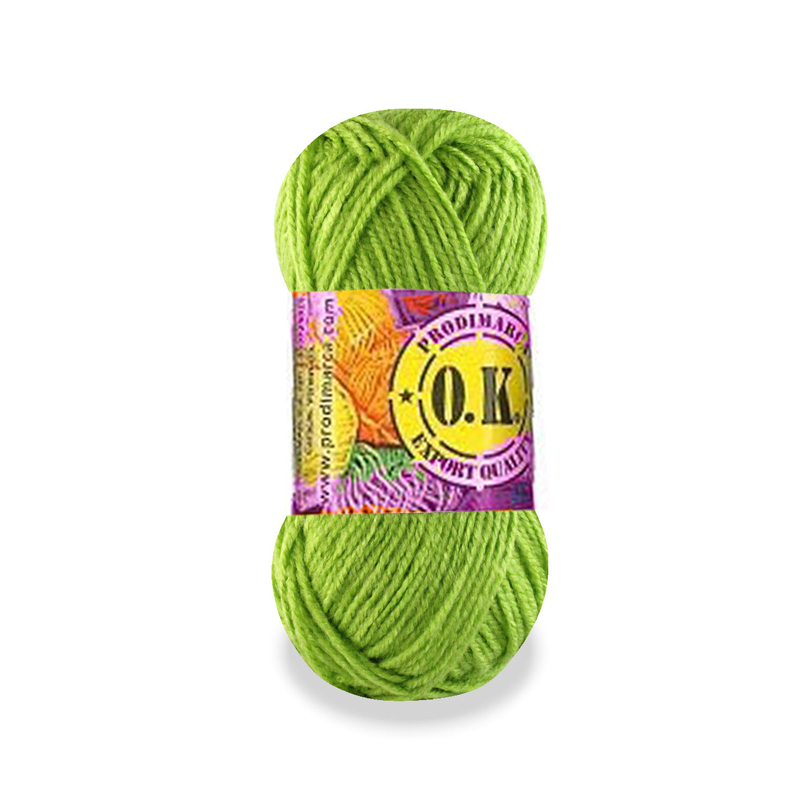ESTAMBRE ESCOLAR VERDE MANZANA - 12G