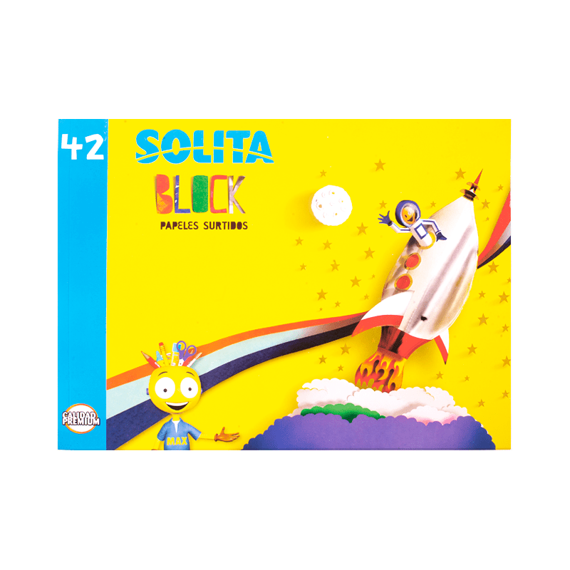 BLOCK DE PAPELES SURTIDOS SOLITA