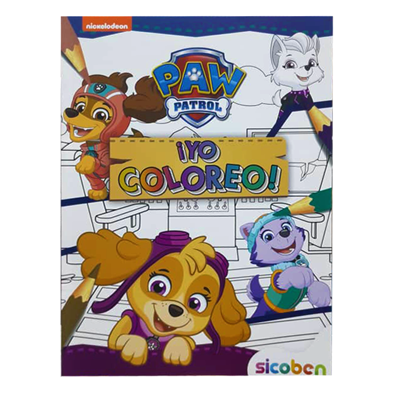 YO COLOREO PAW PATROL 