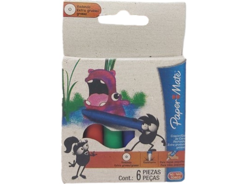 CRAYONES JUMBO X6