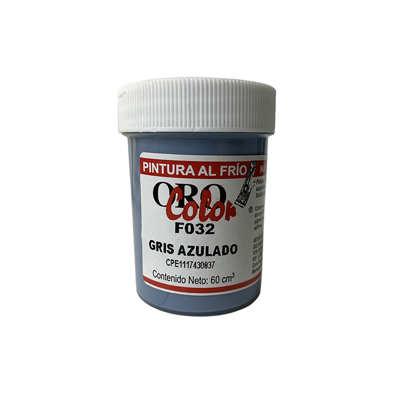 PINTURA AL FRIO GRIS AZULADO 60ML 