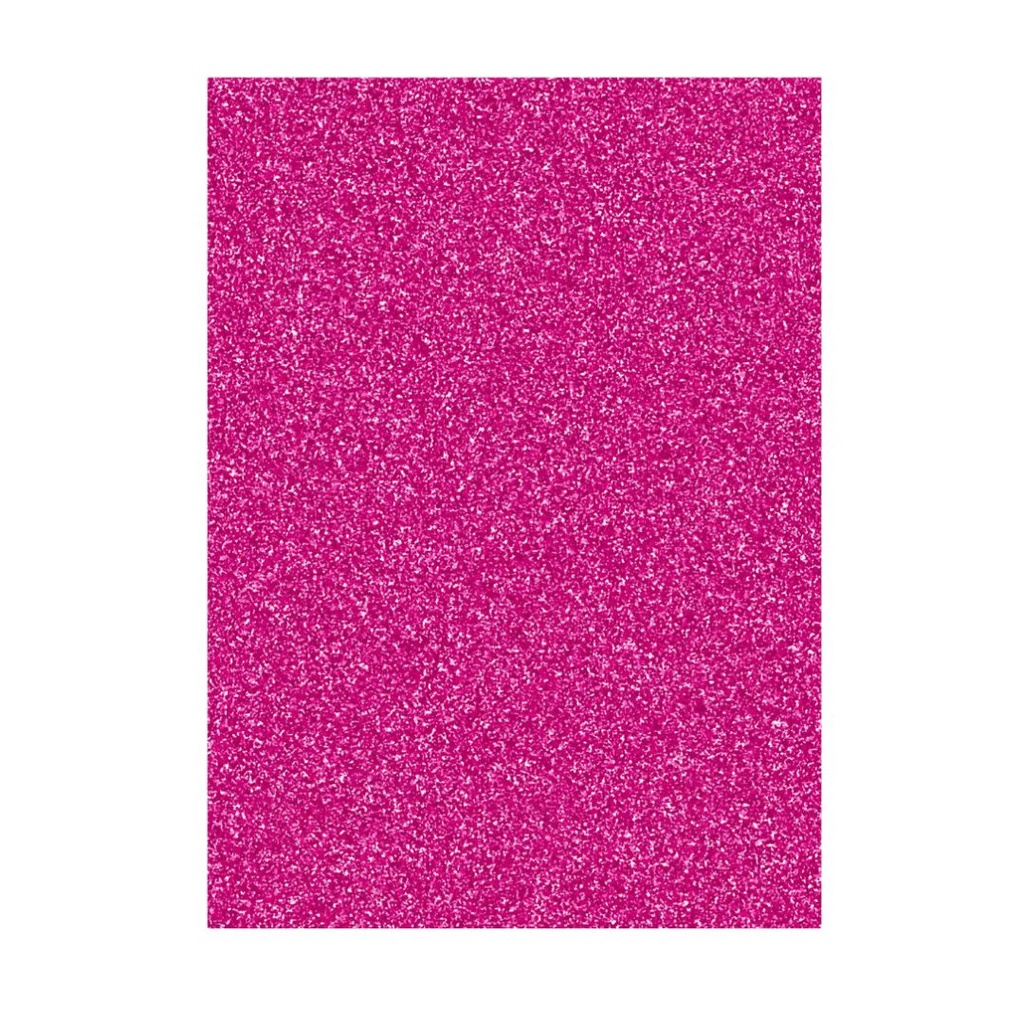 FOAMY ESCARCHADO FUCSIA - DOBLECARTA 30X40