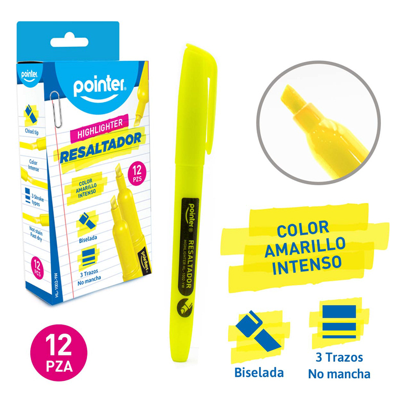 RESALTADOR x 12 PZA.