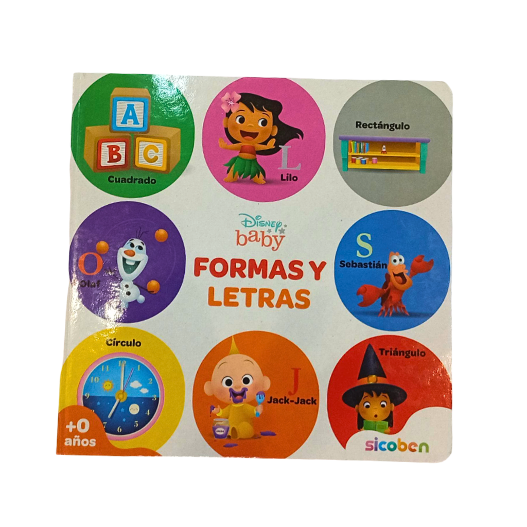 FORMAS Y LETRAS DISNEY BABY