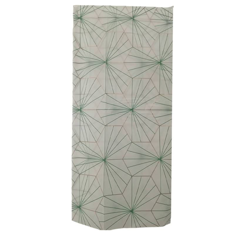 PAPEL COREANO HANSU TRASLUCIDO TELARAÑA - VERDE 60x60CM 