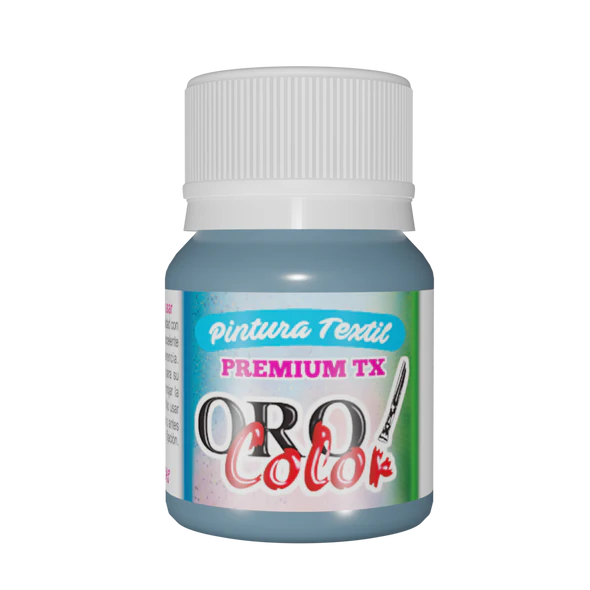 PINTURA TEXTIL PREMIUM AZUL NUBLADO 30ML