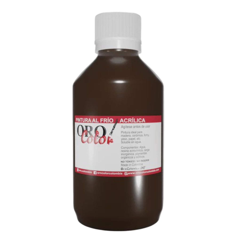 PINTURA AL FRIO MARRON INTENSO 250ML 
