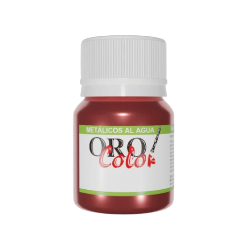 PINTURA METALICOS AL AGUA ROJO AÑEJO 30ML