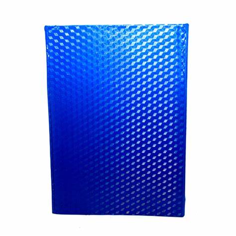 CARTULINA DOBLE FAZ HOLOGRAFICA CELESTE CUADRICULADO