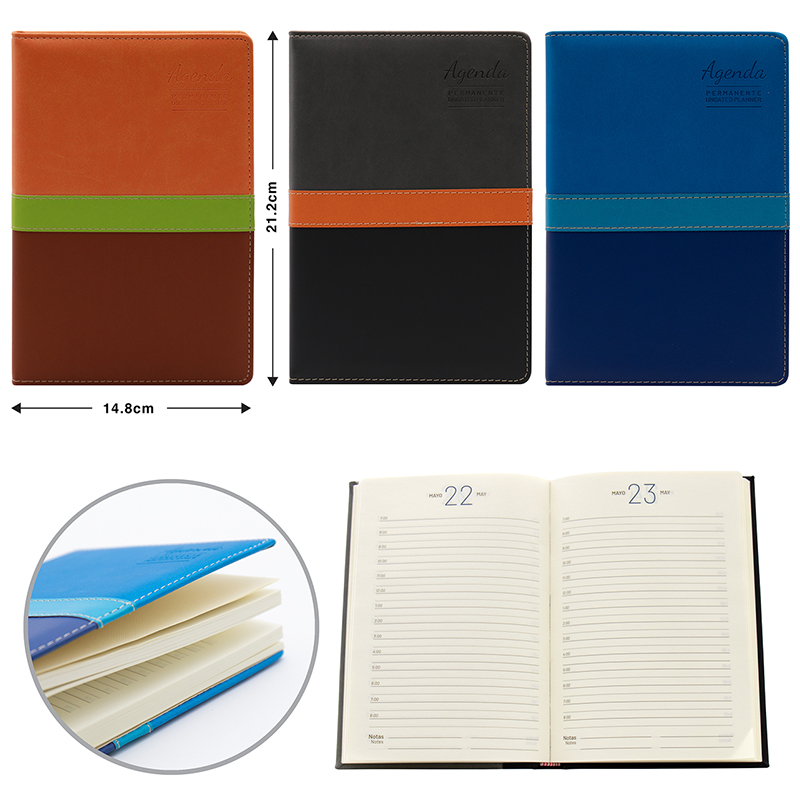 AGENDA PERMANENTE A5 - x200 HOJAS
