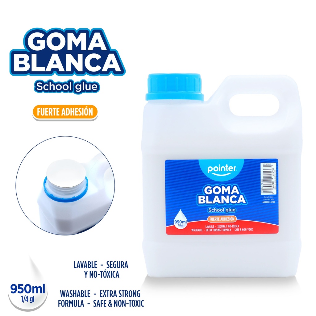 GOMA BLANCA ESCOLAR