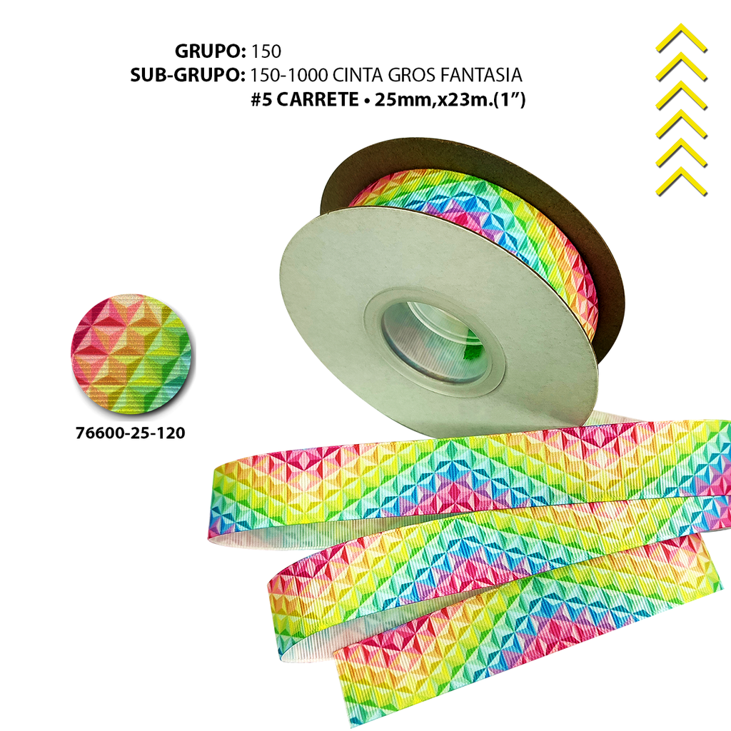 GROSS #5 FANTASIA - ROMBOS MULTICOLORES