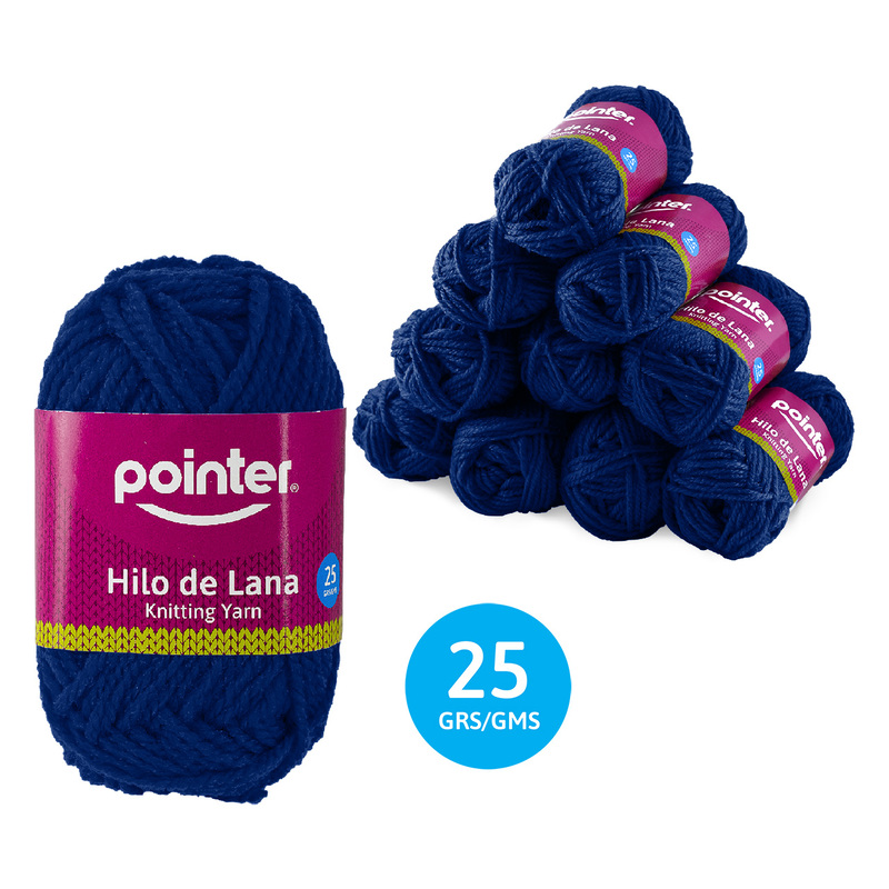 ESTAMBRE PARA MANUALIDADES AZUL REY - 25GRS